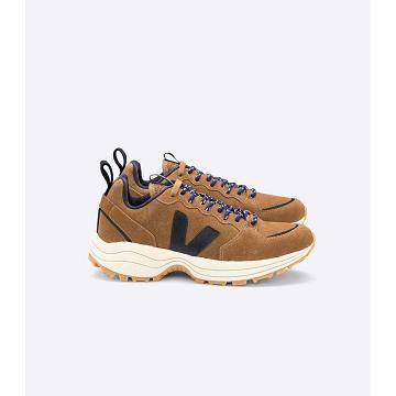 Veja VENTURI SUEDE Women's Running Shoes Brown | CA 446OKI